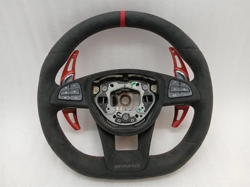 MERCEDES-BENZ Mercedes C63 AMG W205 Steering Wheel AMG W205 Steering Wheel CLS45 A45 ALCANTARA