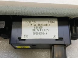 BENTLEY Bentley Continental Flying Spur Rear Window Switch 3W5963564A SET Switch — thumbnail 10