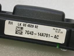 ASTON MARTIN Aston Martin DB9 Volante Switch 7G43-14B709-AC Switch Seat Set Seat Set — thumbnail 5