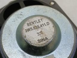 BENTLEY Bentley Continental GT W12 speed speaker set 3W5035411D speaker set — thumbnail 8