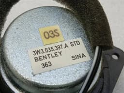 BENTLEY Bentley Continental GT W12 speed speaker set 3W5035411D speaker set — thumbnail 10