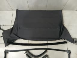PORSCHE Porsche Boxster 987 soft top 98756190301 hood cover convertible roof for parts — thumbnail 2