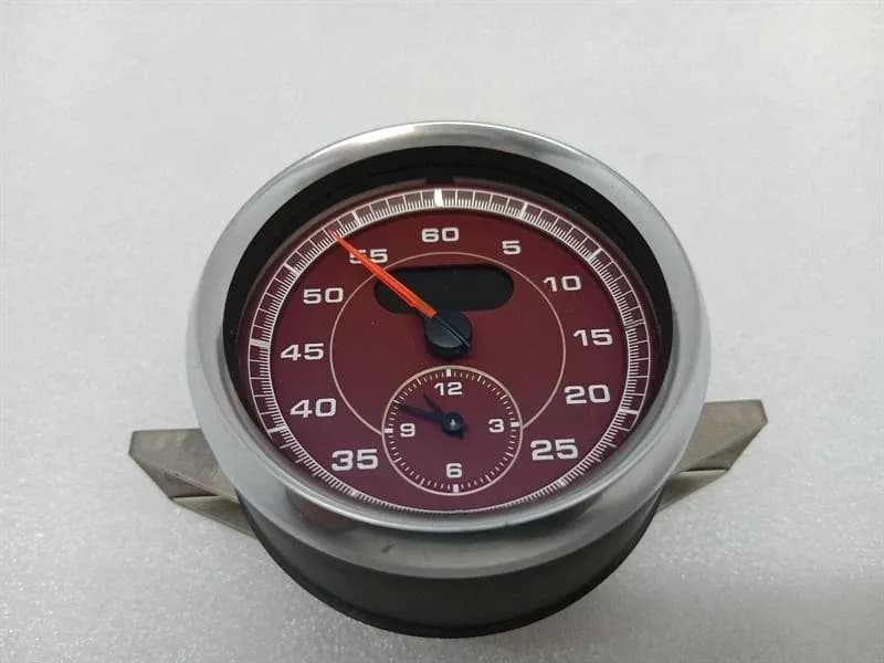Porsche 991 GT3 718 GT4 9P3919203DOG6 RED CHRONO WATCH Analogue Bordeaux Red GT2RS