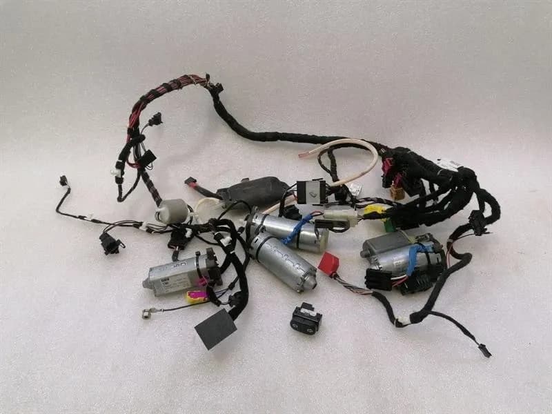 BENTLEY Bentley Continental GT W12 Right Seat Wiring w/ Motors 3W8971080K Wiring Harness RHD