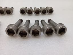 FERRARI FERRARI F430 430 F131 SCUDERIA SPIDER 16M 206274 TITANIUM STUD BOLT SET — thumbnail 8