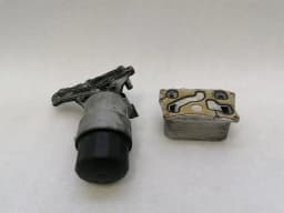 MERCEDES-BENZ Mercedes CL W217 oil filter housing A2781800410 oil cooler holder A2781880201 set — thumbnail 1