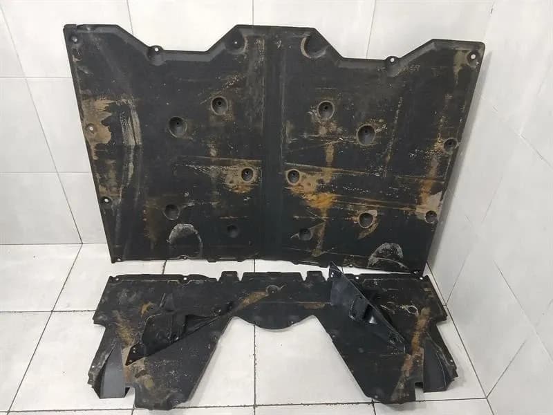 PORSCHE Porsche 911 992 Undertray 992825505A Underbody Trim SET OF 2