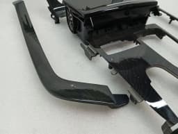 MERCEDES-BENZ Mercedes SL R231 Black Ash Wood Trim Console A2316803936 Strip Cover RHD — thumbnail 5