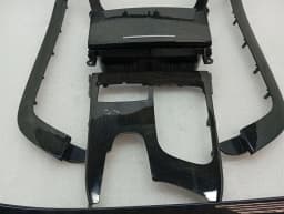 MERCEDES-BENZ Mercedes SL R231 Black Ash Wood Trim Console A2316803936 Strip Cover RHD — thumbnail 6