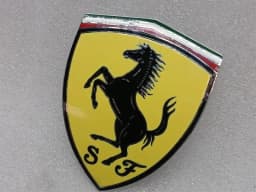 FERRARI Ferrari California T F149 14-17 85118000 logo wing fender badge — thumbnail 2