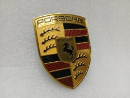 PORSCHE Porsche 911 992 Bonnet Logo 95C853601 Bonnet Crest Emblem — thumbnail 3