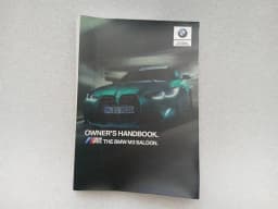 BMW BMW 3 Series M3 G80 G20 Owners Manual M3 Limo Vehicle Manual — thumbnail 4