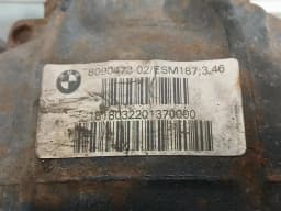BMW BMW M4 F82 Rear Diff 8090473 Rear Differential Ratio 3.46 — thumbnail 7