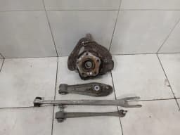 PORSCHE Porsche Boxster 987 right rear hub 98733115805 wheel bearing housing rear right — thumbnail 10