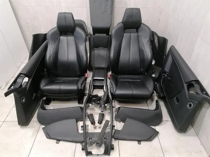 2005-2012 ASTON MARTIN DB9 COUPE SEATS INTERIOR INTERIOR BLACK