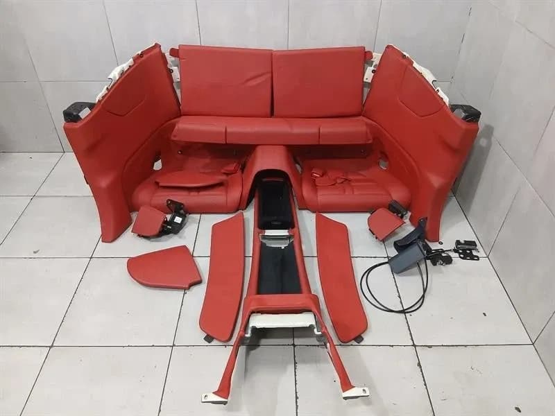 Ferrari California F149 08-14 Rear Seat Set Rosso Rear Seat Set