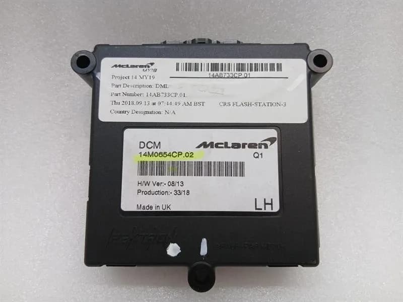 McLaren 720S Coupe Electronic module 14M0654CP LH DOOR ECU