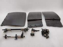 FERRARI FERRARI F8 TRIBUTO F142MFL CARBON DIFFUSER FLAPS UNDERTRAY TRIM 899283 786905 — thumbnail 4