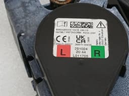 PORSCHE Porsche Panamera 976 G3 2024-2026 rear seat belt 976857805 BLK belt rear — thumbnail 6