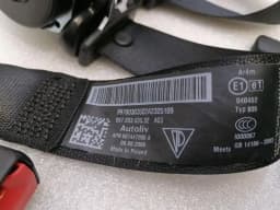PORSCHE Porsche 911 997 rear seat belt set 99780303502 seat belt rear set coupe — thumbnail 4
