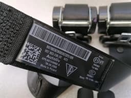 PORSCHE Porsche 911 997 rear seat belt set 99780303502 seat belt rear set coupe — thumbnail 5