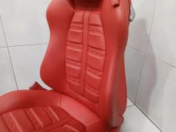 FERRARI Ferrari California F149 08-14 4.3 Seats Seats Interior Daytona Rosso Red Leather — thumbnail 6