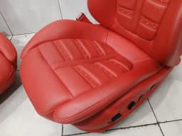 FERRARI Ferrari California F149 08-14 4.3 Seats Seats Interior Daytona Rosso Red Leather — thumbnail 5