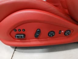 FERRARI Ferrari California F149 08-14 4.3 Seats Seats Interior Daytona Rosso Red Leather — thumbnail 3