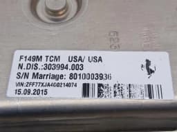 FERRARI Ferrari California T F149 14-17 electronic module 304001 control unit Gearbox — thumbnail 4