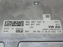 PORSCHE Porsche 911 992 electronic module 992907547H night vision control unit — thumbnail 7