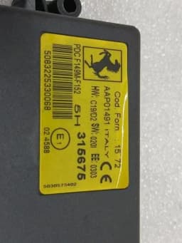 FERRARI Ferrari California T F149 14-17 electronic module 315675 control unit PDC — thumbnail 9