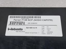 FERRARI Ferrari California T F149 14-17 electronic module 81308000 control unit roof — thumbnail 10