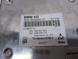 ROLLS ROYCE Rolls Royce Ghost Series 1 09-14 TV Module 9222844 TV Controller — thumbnail 6