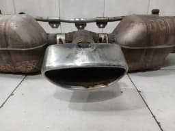 PORSCHE 05 Porsche Boxster 987 2.7 Catalytic Converter Exhaust Silencer 98711311400 Exhaust MK1 — thumbnail 3