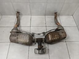 PORSCHE 05 Porsche Boxster 987 2.7 Catalytic Converter Exhaust Silencer 98711311400 Exhaust MK1 — thumbnail 2
