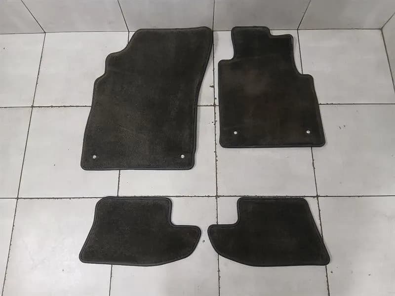 BENTLEY BENTLEY CONTINENTAL MULLINER LEATHER FLOOR MAT SET 3W2863691AG RIGHT HAND DRIVE RHD