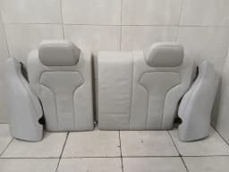 BMW BMW M4 F82 rear seat set seats interior rear set Merino-Silverstone 2 — thumbnail 9