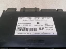MERCEDES-BENZ Mercedes E W211 Seat Control Module A2118208685 Seat Control Unit A2118208585 Set — thumbnail 6