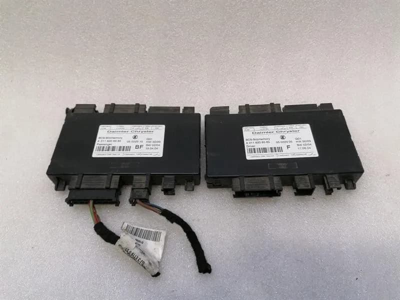 MERCEDES-BENZ Mercedes E W211 Seat Control Module A2118208685 Seat Control Unit A2118208585 Set