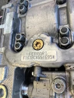 FERRARI FERRARI 296 GTB 296GTB F171 ENGINE 985000364 ENGINE F163BV F163 V6 3.0 V6 GTS — thumbnail 2
