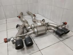 BMW BMW G82 M4 M2 G87 Exhaust Silencer 0810231510 Remus M2 G87 Exhaust Sport Carbon — thumbnail 3
