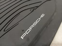 PORSCHE Porsche 911 992 Floor Mat Set Rubber OEM RIGHT HAND DRIVE RHD — thumbnail 7