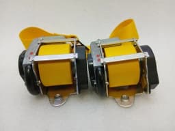 PORSCHE Porsche Boxster Spyder 718 front seat belt 98180303303 yellow belt racing yellow — thumbnail 6