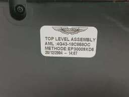 ASTON MARTIN Aston Martin DB9 Auto Climate Control 4G43-18C612-AE Climate Control Panel A/C — thumbnail 10