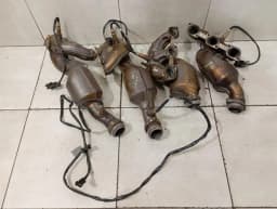 FERRARI Ferrari 599 GTB F141 Catalytic Converter Exhaust Manifold 222281 SET Manifold — thumbnail 1