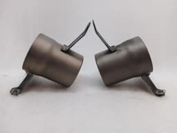 FERRARI Ferrari 488 F142M exhaust silencer tips 86371000 titanium set exhaust trim — thumbnail 2