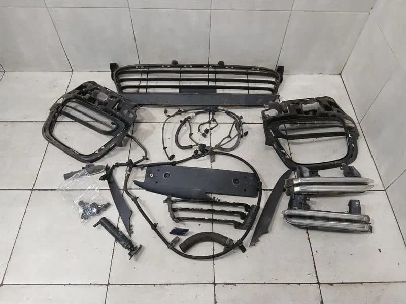 PORSCHE 2014-2017 PORSCHE PANAMERA 970 FRONT BUMPER 97050554112 PARTS MK2 BUMPER LED