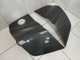 AUDI 2010-2015 AUDI R8 V10 COUPE CARBON QUARTER PANEL COVER SET OEM 420853337F L+R — thumbnail 2