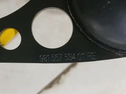 PORSCHE Porsche Boxster Spyder 718 boat hinge 98156790703 tailgate hinge — thumbnail 7