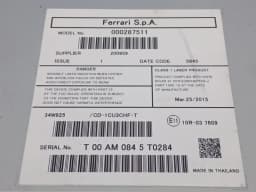 FERRARI Ferrari California T F149 14-17 CD player 287511 infotainment system — thumbnail 4